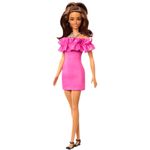 Barbie 65 Anos Vestido Rosa - Mattel 1