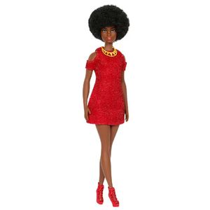 Barbie 65 Anos Vestido Vermelho Brilhante - Mattel