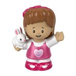 Little People Mini Figura Mia com Coelho - Mattel 0