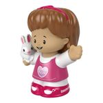 Little People Mini Figura Mia com Coelho - Mattel 2