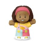 Little People Mini Figura Menina com Macac o - Mattel 0