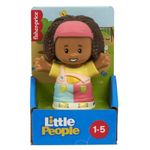 Little People Mini Figura Menina com Macac o - Mattel 3