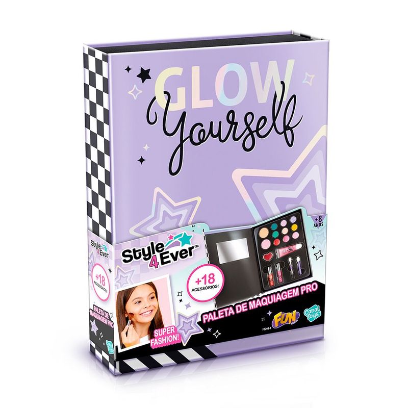 Fun Paleta de Maquiagem Pr  - Fun Divirta-se 3