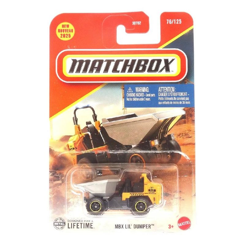 Matchbox Carro B sico MBX LIL Dumper - Mattel 0