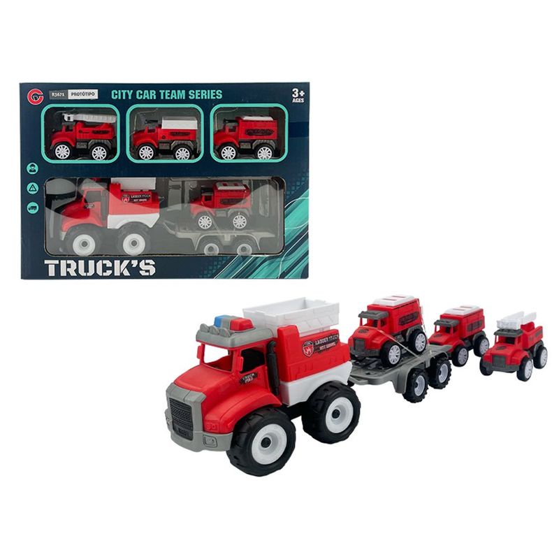 Mini Caminh es de Resgate - BBR Toys 0