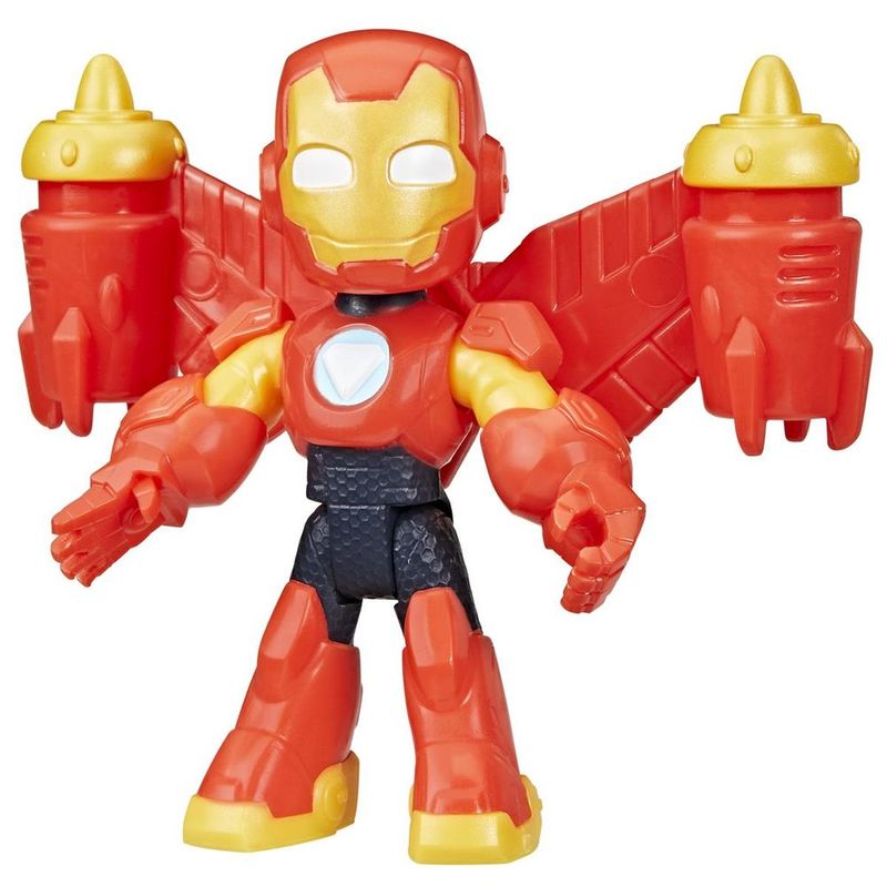 Figura Marvel Iron Man Awesome Friends Homem de Ferro - Hasbro 1