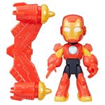 Figura Marvel Iron Man Awesome Friends Homem de Ferro - Hasbro 2