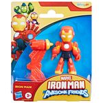 Figura Marvel Iron Man Awesome Friends Homem de Ferro - Hasbro 3