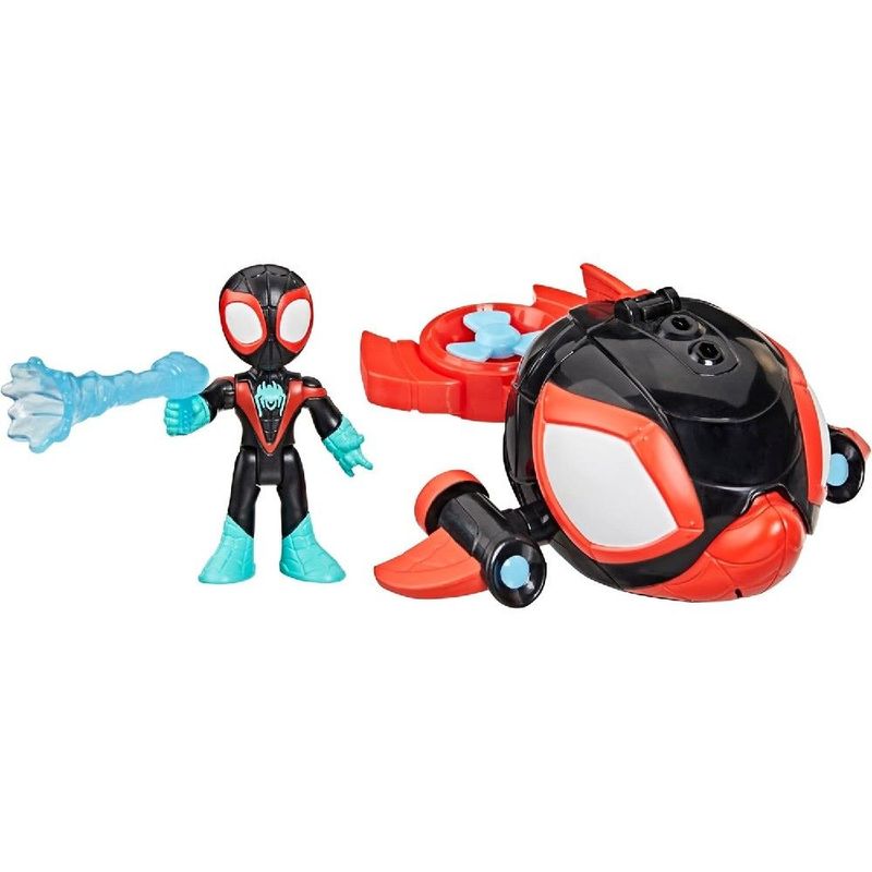 Figura e Ve culo Marvel waterwebs Golfinho Girat rio - Hasbro 0