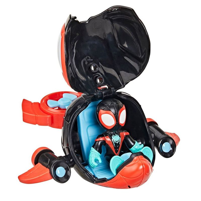 Figura e Ve culo Marvel waterwebs Golfinho Girat rio - Hasbro 1