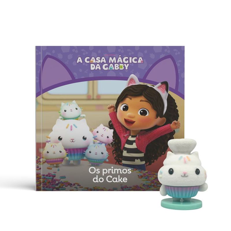 Gabbys Dollhouse Livro Os Primos do Cake - Fun Divirta-se 0