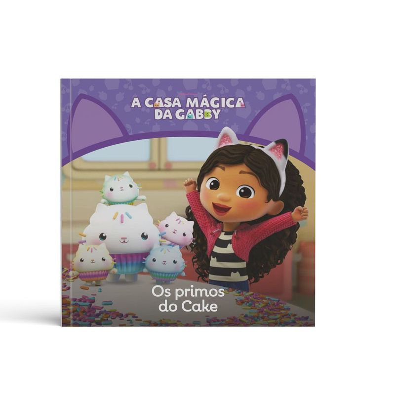Gabbys Dollhouse Livro Os Primos do Cake - Fun Divirta-se 3