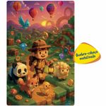 Quebra-Cabe a 100 Pe as Mundo Games Metalizado - Toyster 2