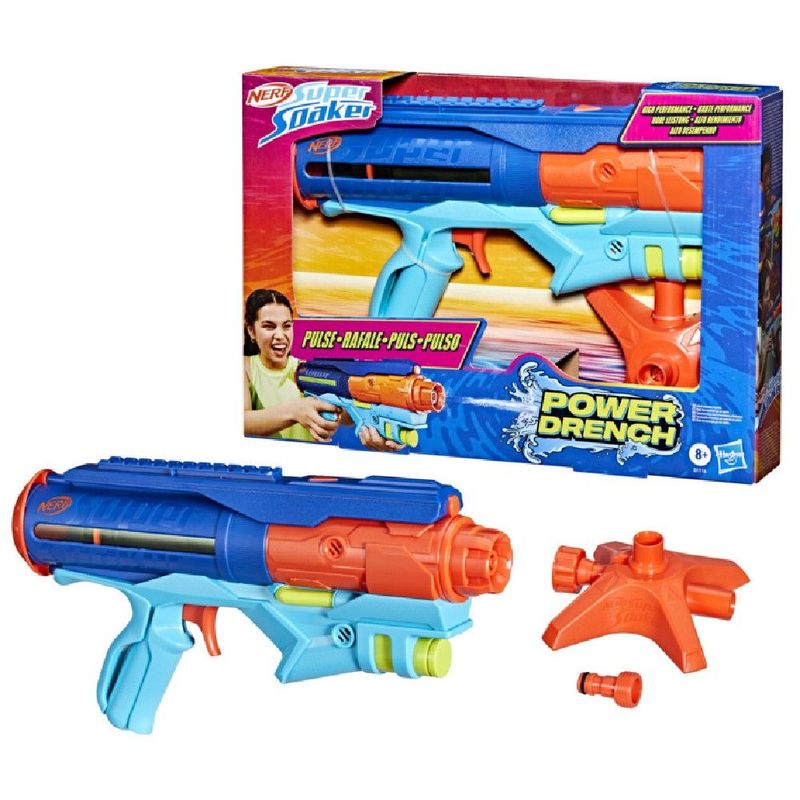 Lan a  gua Nerf Super Soaker Power Drench - Hasbro 0