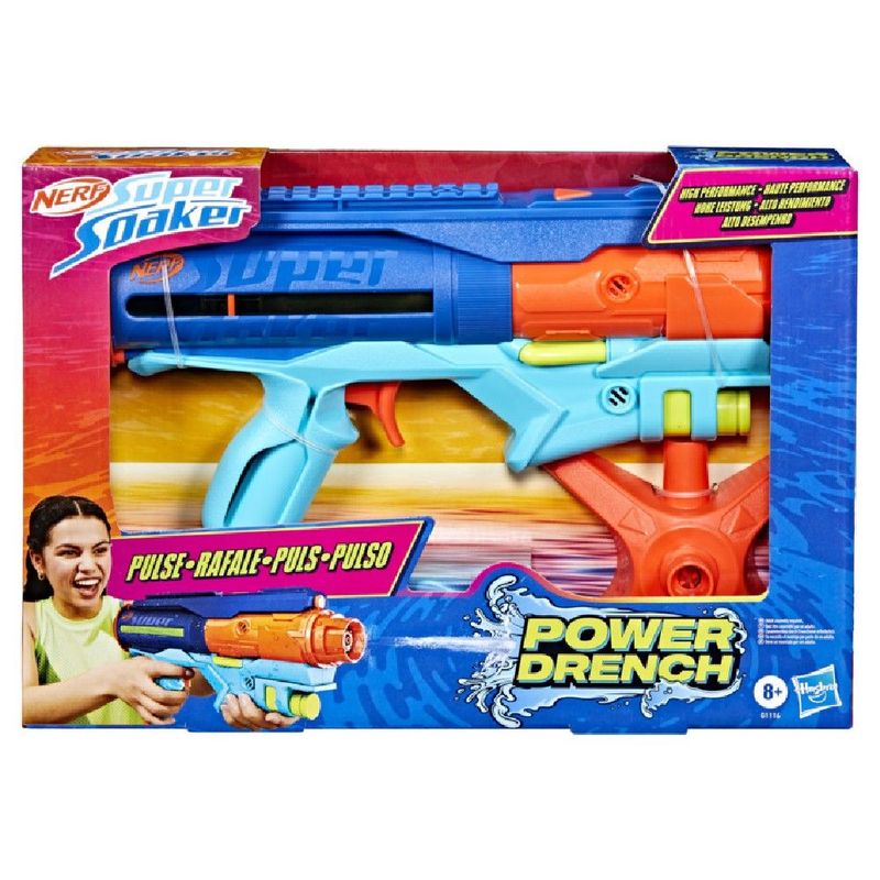 Lan a  gua Nerf Super Soaker Power Drench - Hasbro 2