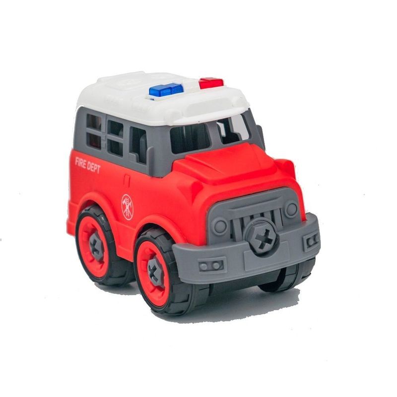 Ve culo Mini Tunning Fire Dept - Brinkzania 0