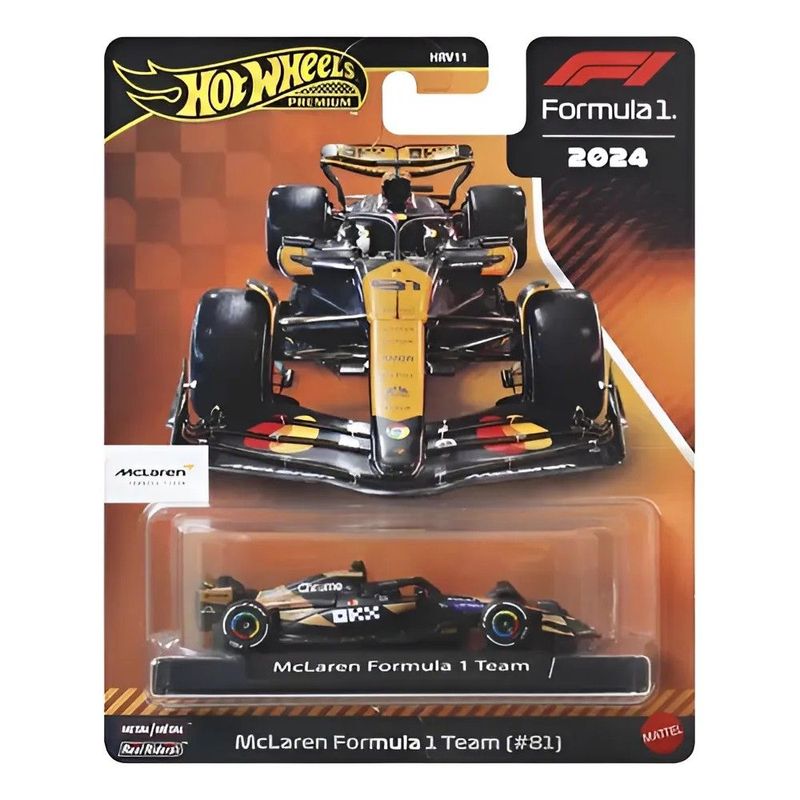 Hot Wheels Collector F rmula 1 McLaren Team - Mattel 0