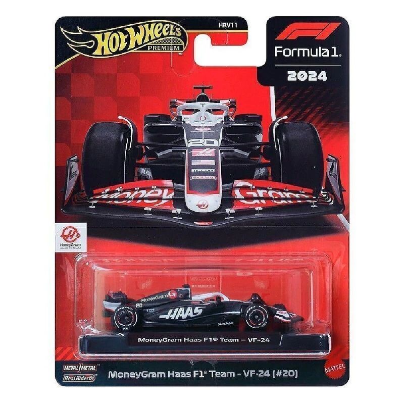 Hot Wheels F rmula 1 MoneyGram Hass Team VF-24 - Mattel 0