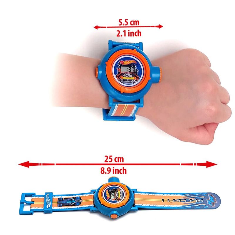 Hot Wheels Rel gio com Proje  o - Fun Divirta-se 2