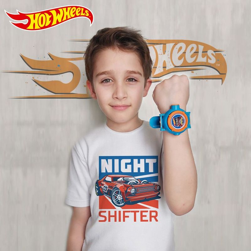 Hot Wheels Rel gio com Proje  o - Fun Divirta-se 3