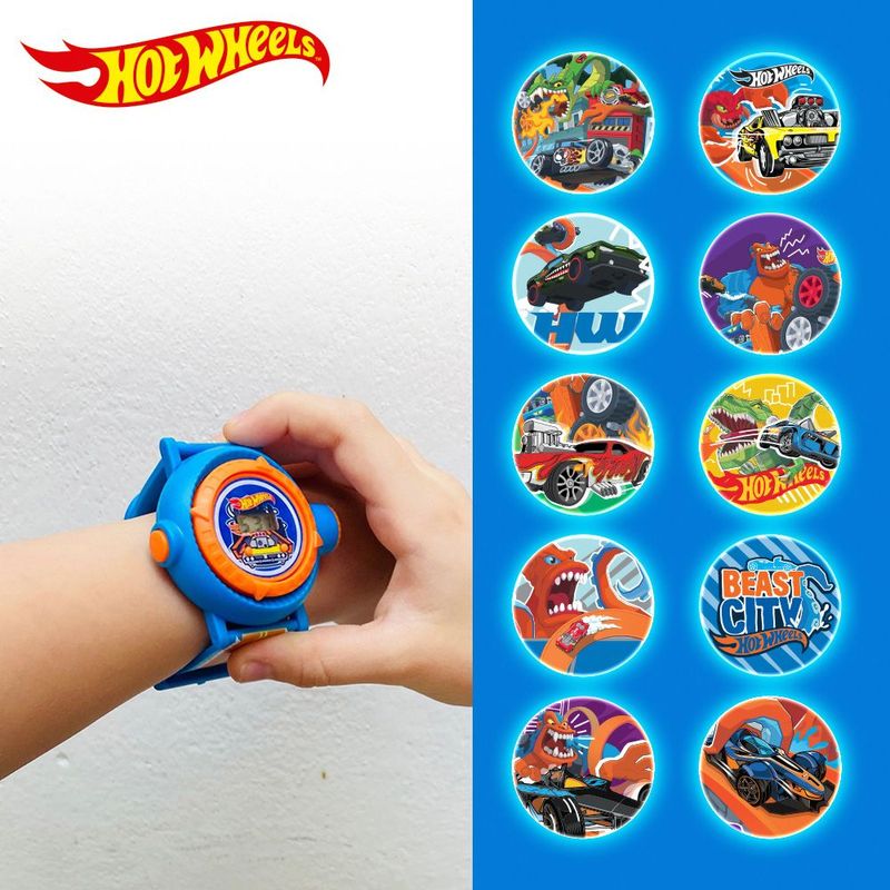 Hot Wheels Rel gio com Proje  o - Fun Divirta-se 4