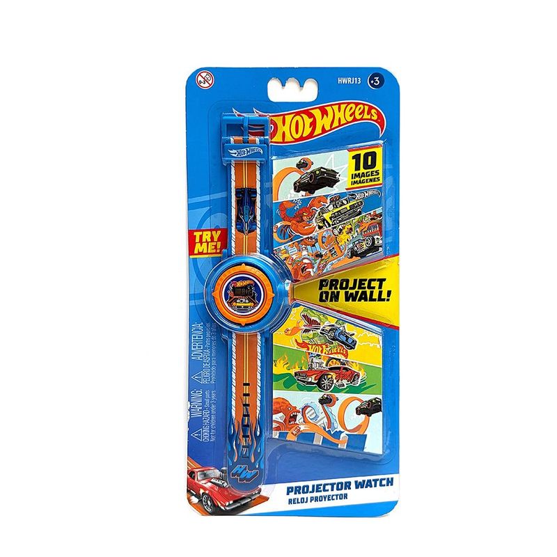 Hot Wheels Rel gio com Proje  o - Fun Divirta-se 6
