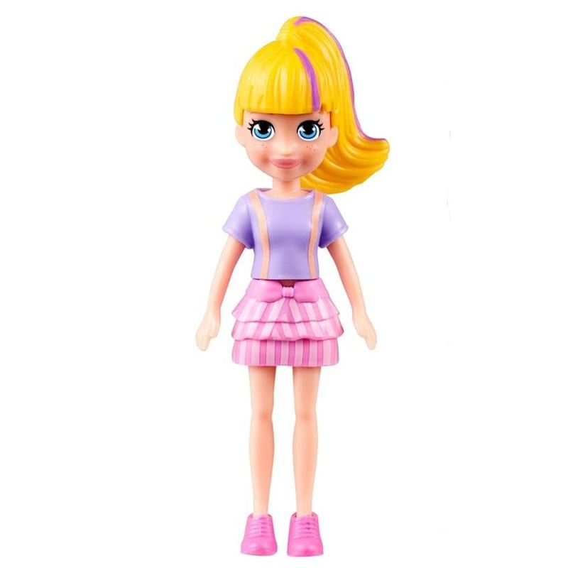 Polly Pocket com Conjunto de Saia e Blusa - Mattel 0