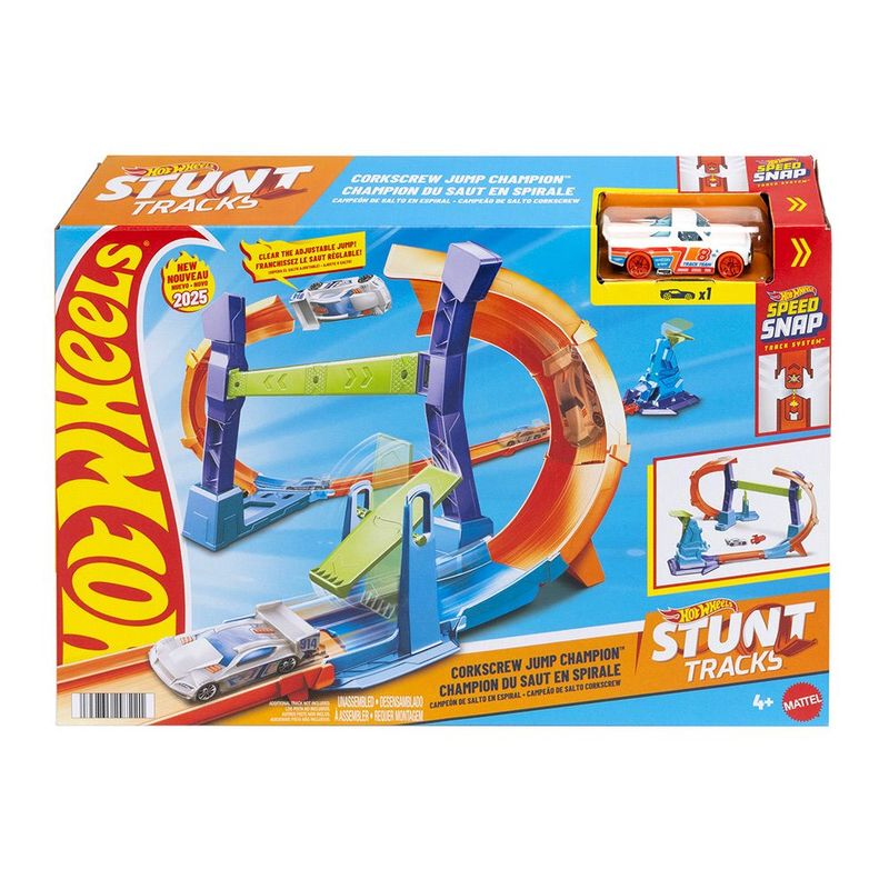 Hot Wheels Pista Campe o de Salto - Mattel 5