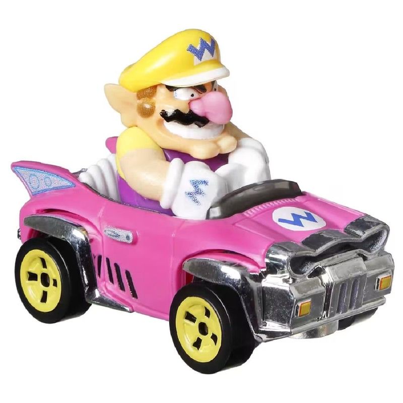 Hot Wheels Mario Kart Wario Badwagon - Mattel 1