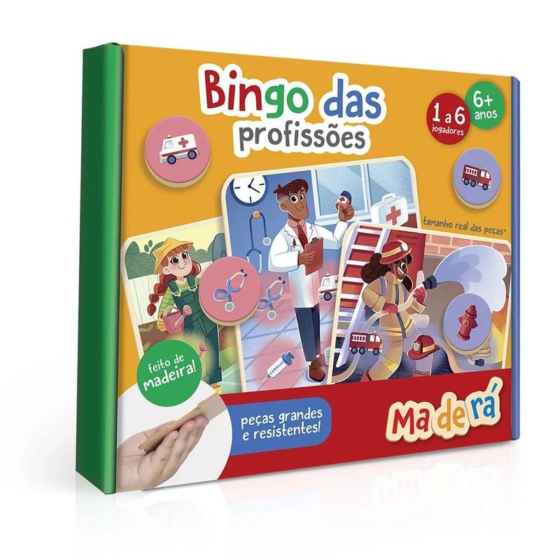 Jogo Bingo das Profiss es - Toyster 0
