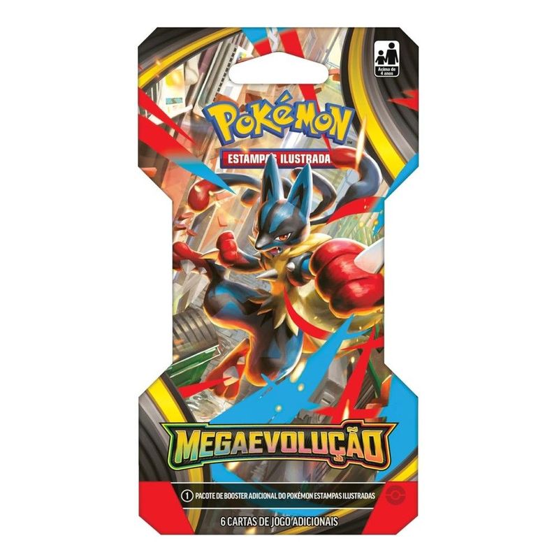 Pok mon Mega Evolu  o Blister Unit rio - Copag 1