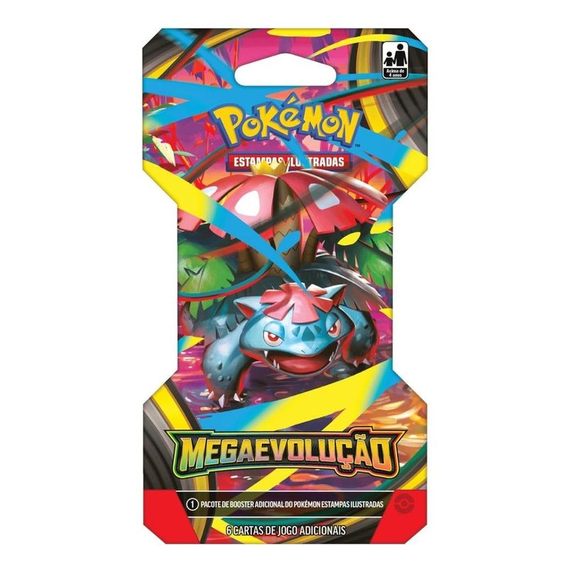 Pok mon Mega Evolu  o Blister Unit rio - Copag 3