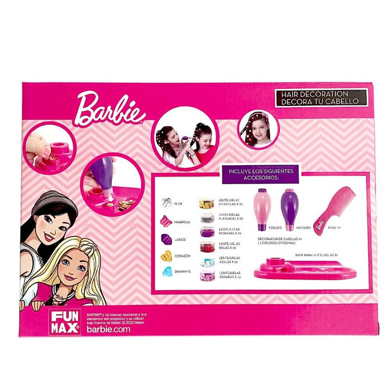 Barbie Kit de Cabelo com Aplicador - Fun Divirta-se 3