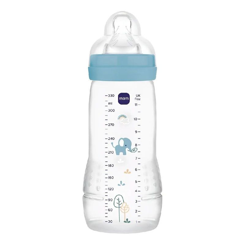 Mamadeira Easy Active Fashion 330ml Boys - Mam Baby 0