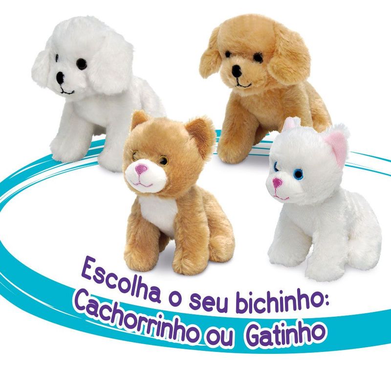 Adotados Mochila Pet Care 2 em 1 com Acess rios e Pel cia - Fun Divirta-se 3