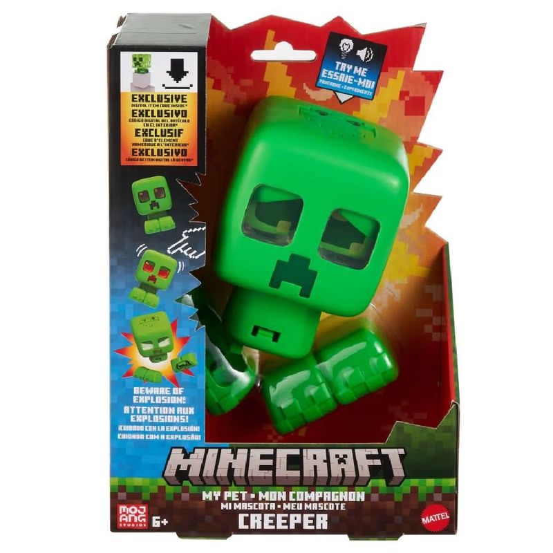 Minecraft Meu Mascote Creeper - Mattel 3