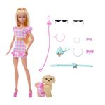 Barbie Looks Iguais Malibu e Cachorrinho - Mattel 1
