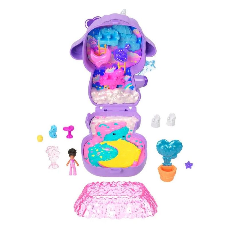 Polly Pocket Mundo dos Estojos Cordeirinho Unic rnio - Mattel 2