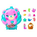 Polly Pocket Mundo dos Estojo Urso Sereia - Mattel 4