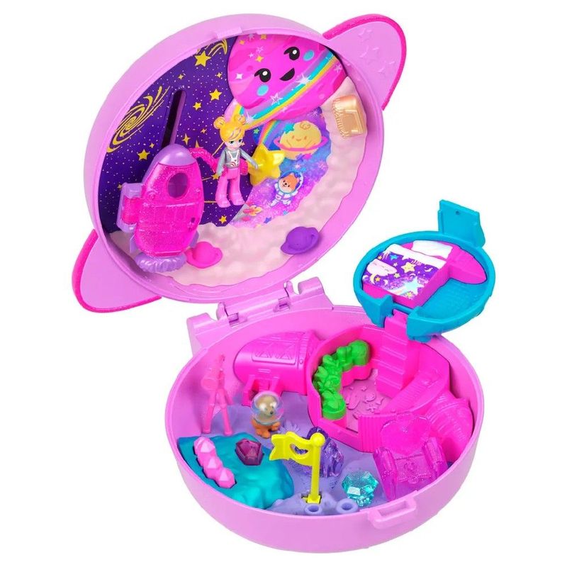 Polly Pocket Mundo dos Estojos Planeta Polly - Mattel 1