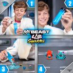 MrBeast Mega Lab com 12 Mini Bonecos Swarms - Candide 4