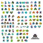 MrBeast Mega Lab com 12 Mini Bonecos Swarms - Candide 5