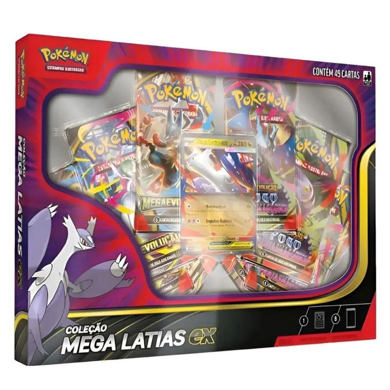 Pok mon Box Mega Latias EX - Copag 0