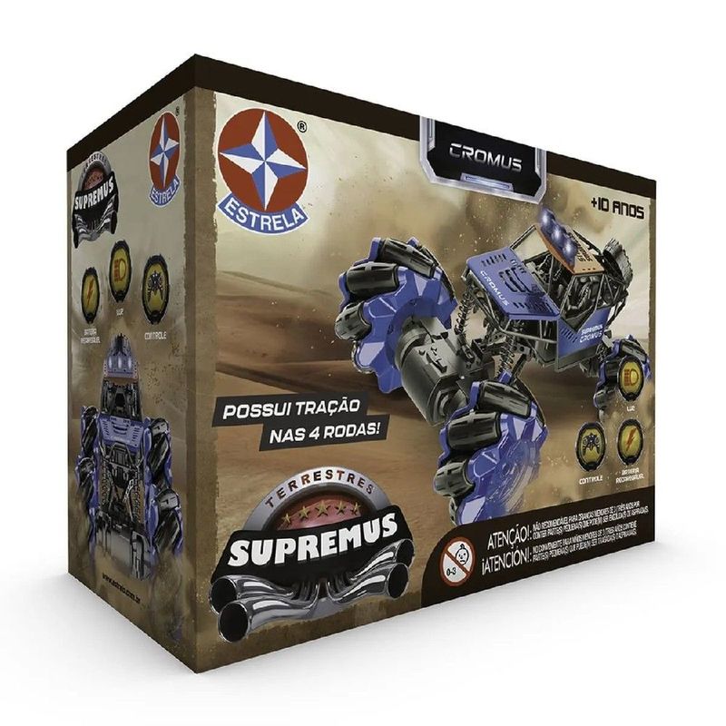 Carro Controle Remoto Supremus Cromus - Estrela 0