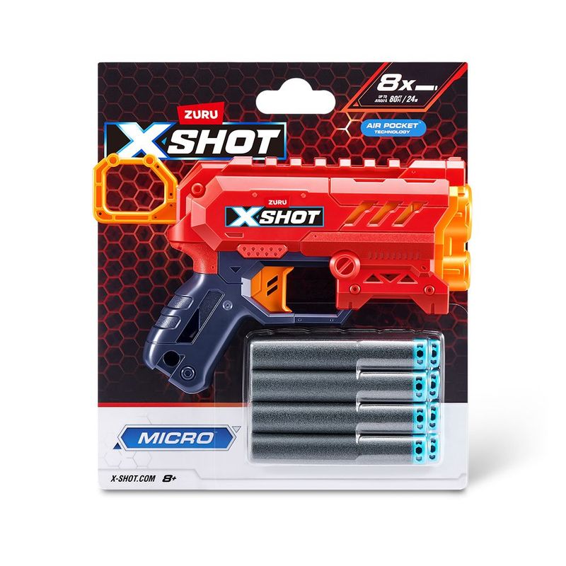 Lan ador de Dardos X-Shot Red Micro 2 0 - Candide 4