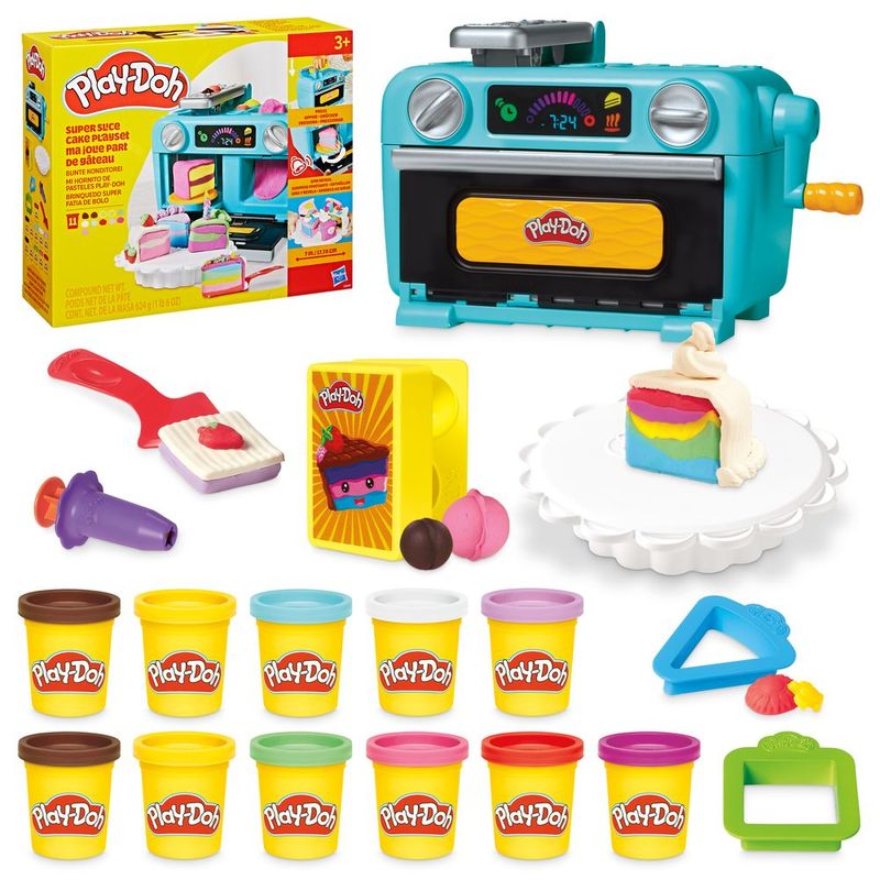 Massa de Modelar Play-Doh Super Fatia de Bolo - Hasbro 0
