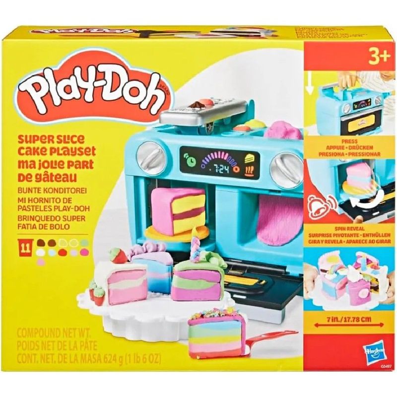 Massa de Modelar Play-Doh Super Fatia de Bolo - Hasbro 3