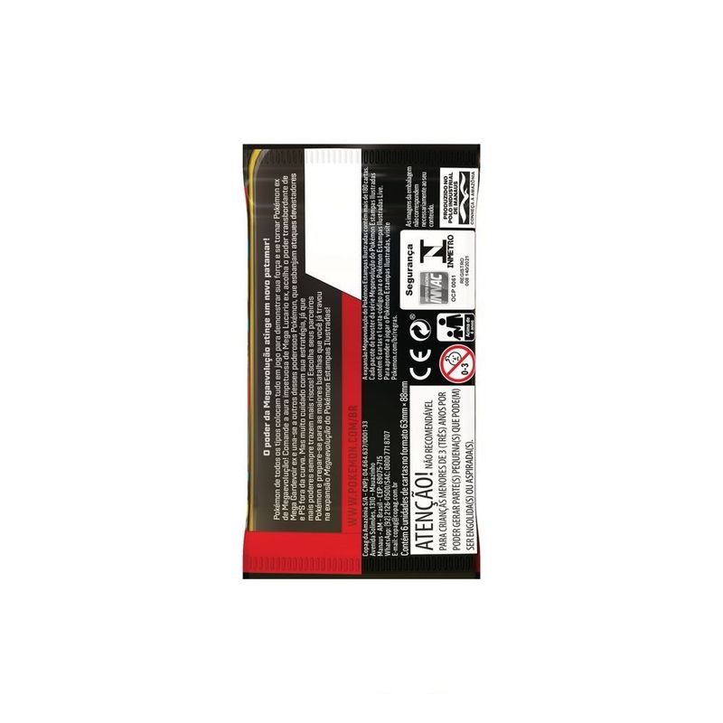 Pok mon Mega Evolu  o Booster Unit rio Surpresa - Copag 4