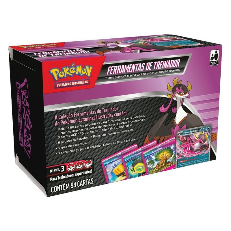 Pok mon Ferramentas de Treinador Fezandipiti EX - Copag 0