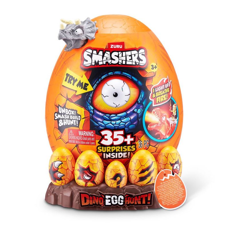Smashers Dino Hunt Serie 1 Cinza - Fun Divirta-se 0
